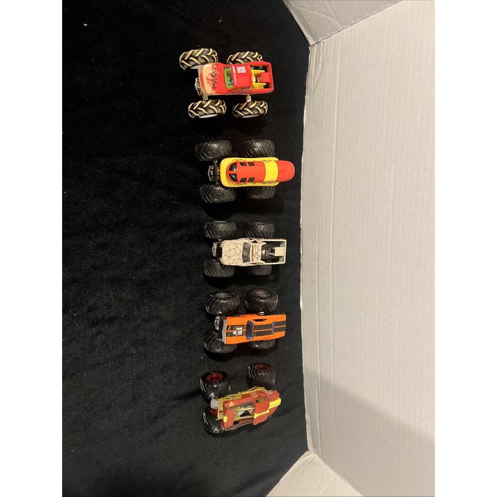 Lot Of 5 Hot Wheels Jam Trucks #2